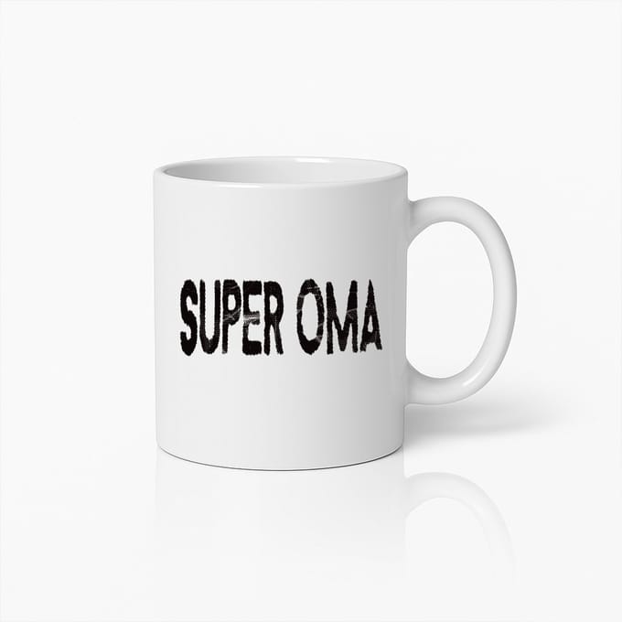 Super Oma Koffiemok – Perfect Cadeau voor Liefdevolle Grootmoeders