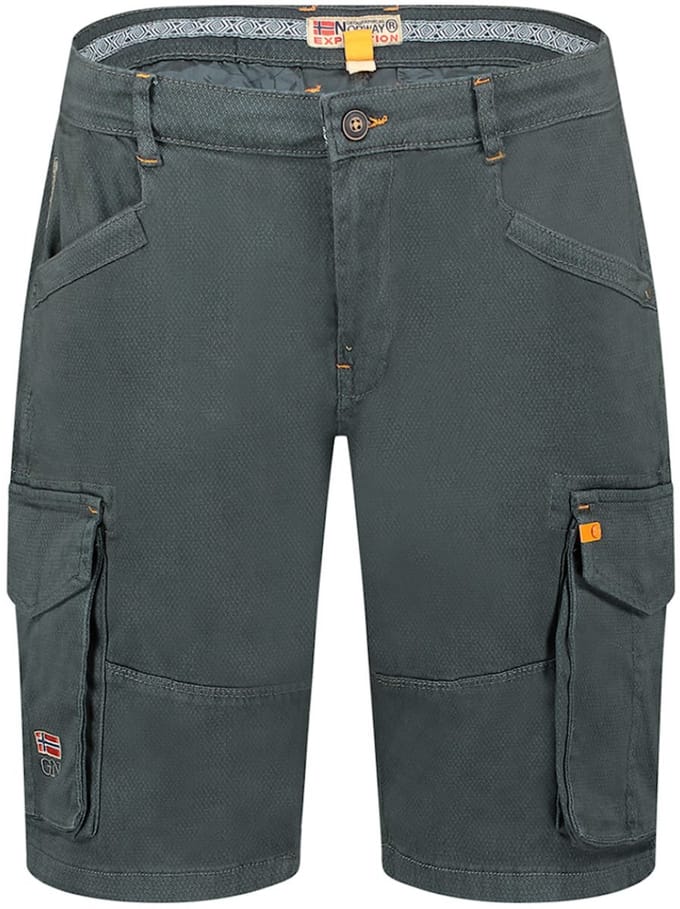 Geographical Norway Bermuda Met Stretch Patrimoine Dark Grey - M