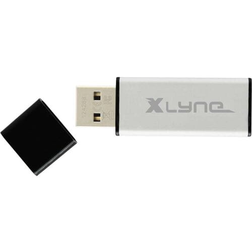 Xlyne ALU USB-stick 4 GB Aluminium 177555 USB-A 2.0