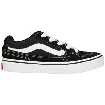 Vans Caldrone SUEDE/MESH BLACK/WHITE Unisex Sneakers - BLACK/WHITE