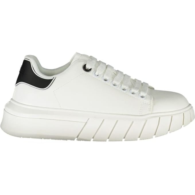 Gaelle Paris Witte Polyurethaan Dames Sneaker