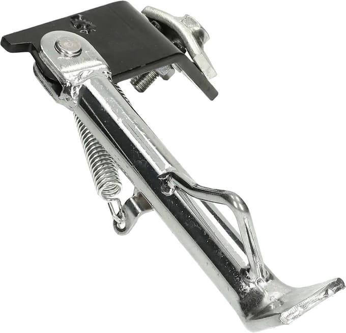 Mezoly zijstandaard Piaggio Zip recht model chroom