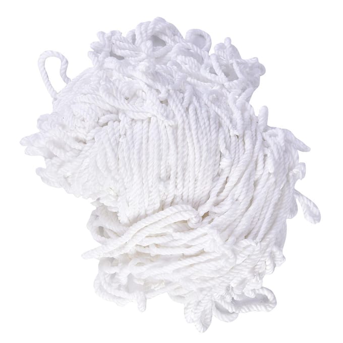 3x2m Voetbal Voetbal Doelnet Polypropyleen Vezel Sport Wedstrijd Trainingsmateriaal white