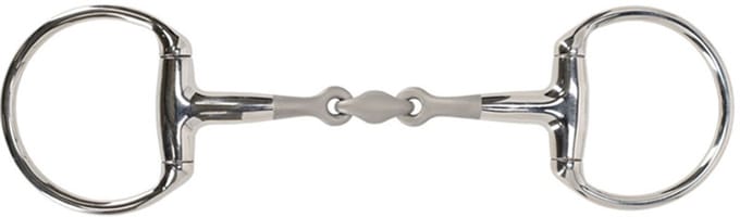 QHP Bustrens Dubbel Gebroken Anatomisch 14 mm Sandblasted - 9,5
