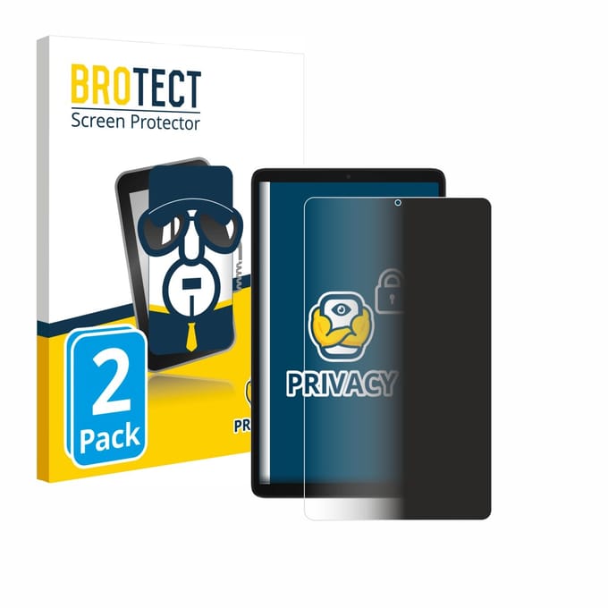 BROTECT - privacy screenprotector voor Samsung Galaxy Tab A11 8.7" - Folie Beschermfolie Blauwlichtfilter 2 Stuks