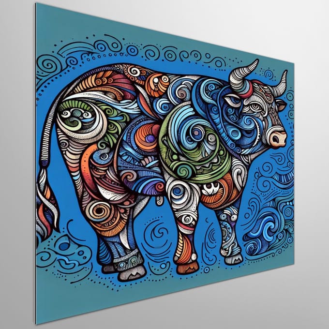 Kunstprint | Wanddecoratie | Dibond | 60 × 60 cm