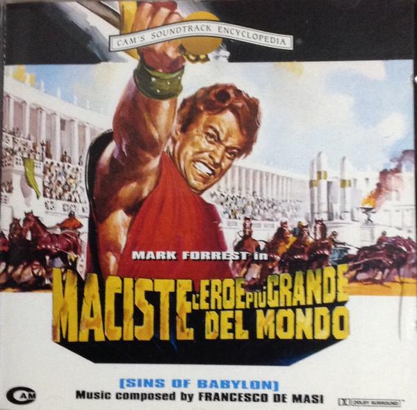 CD MACISTE DE GROOTSTE HELD VAN - Score CSE111 CAM 1993 Italië Soundtracks & Musicals Gebruikt brown
