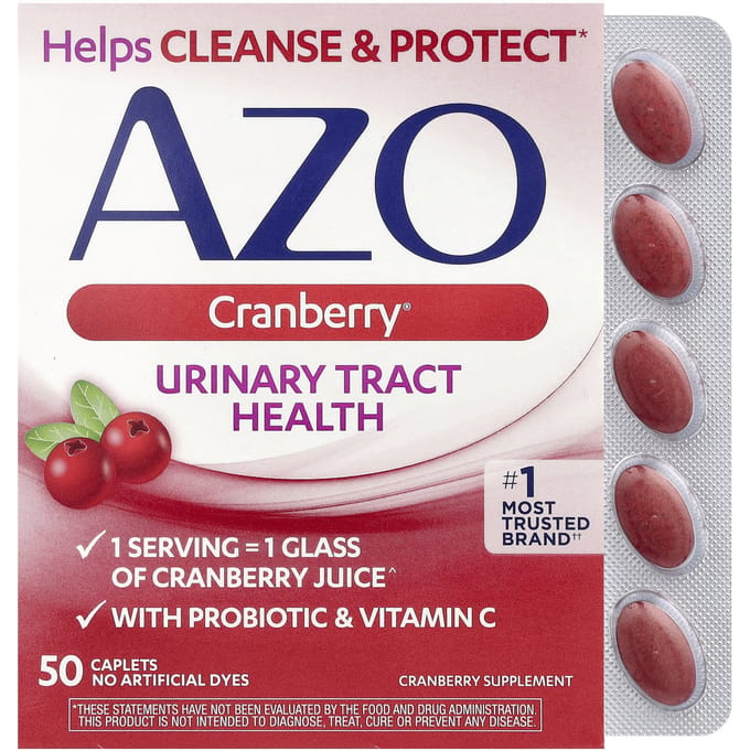 Cranberry®, Urineweggezondheid, 50 Tabletten