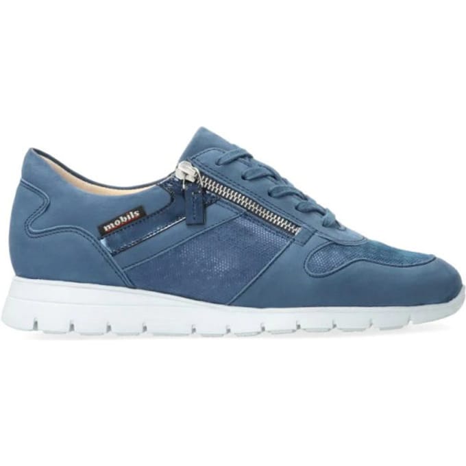 Mephisto Dyria - dames sneaker - Blauw - maat 40.5 (EU) 7 (UK)