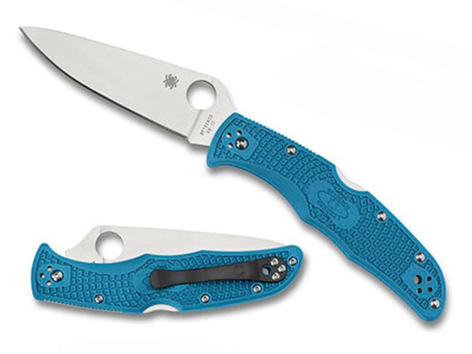 Spyderco Zakmes Endura 4 Lightweight Blue VG-10 PE