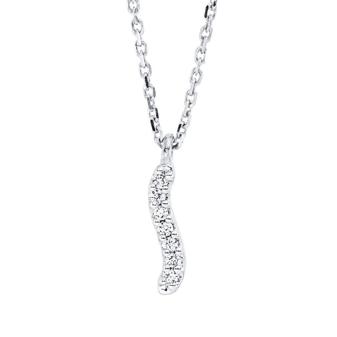 Luna Creation - 4M242W8-2 - Ketting - Dames - 750WG - 42+3cm