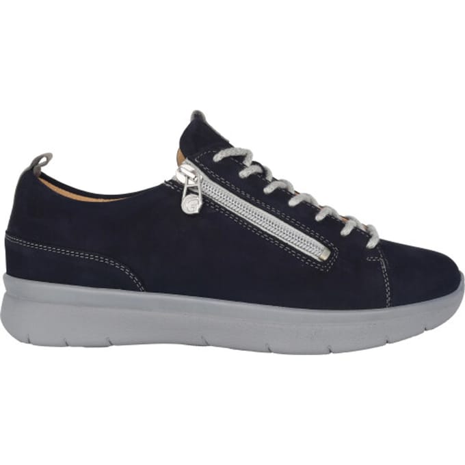 Ganter Kira - dames sneaker - Blauw - maat 37 (EU) 4 (UK)