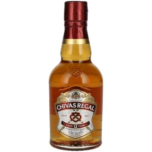 Chivas Regal 12 Years Old Blended Scotch Whisky 40% Vol. 0,35l in geschenkverpakking