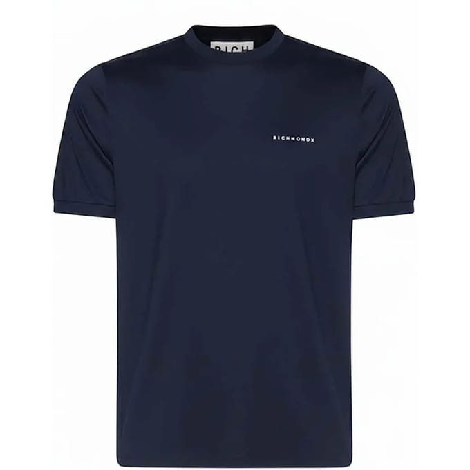 t-shirt man marine blauw
