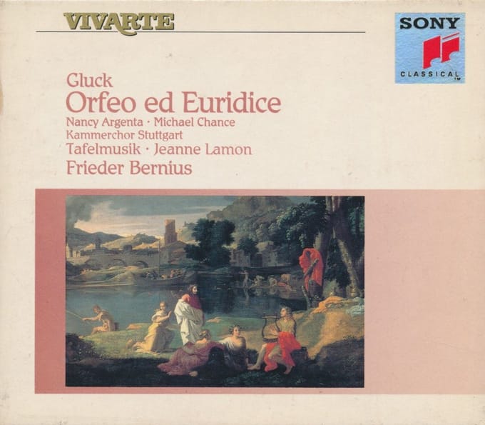 Gluck: Orfeo ed Euridice / Bernius, Argenta, Chance