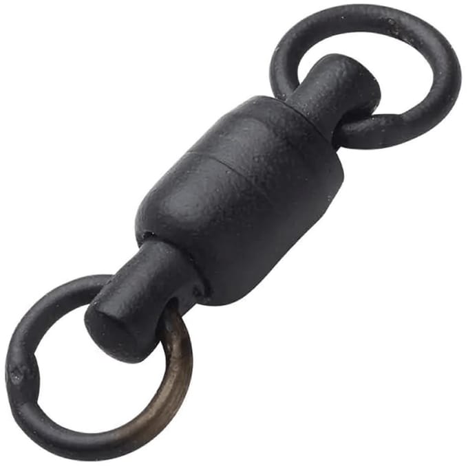 Stainless Ball Bearing Swivels Black