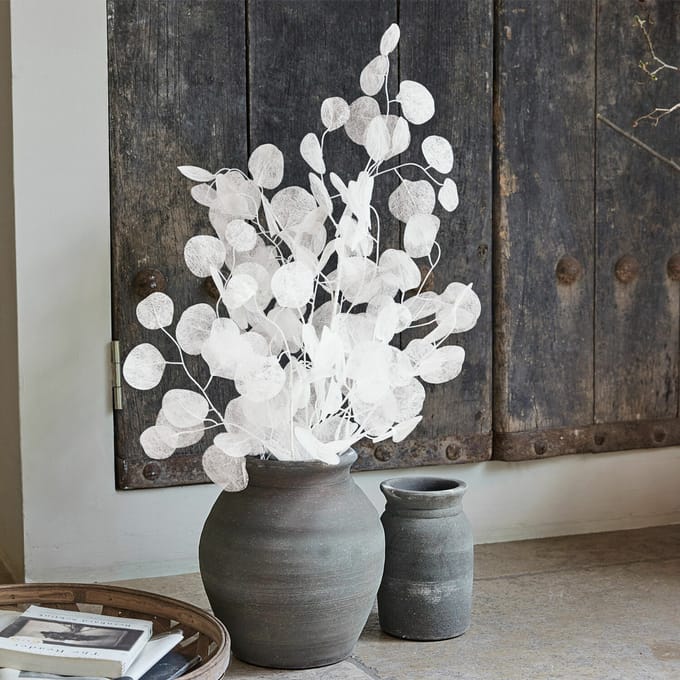 LOBERON Sierbloem set van 3 Tilly wit