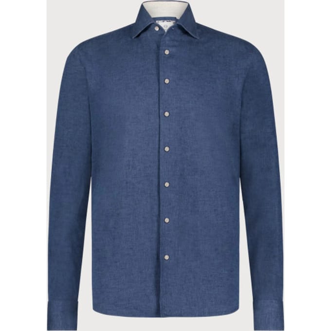 Blue Industry Het casual linnen overhemd |