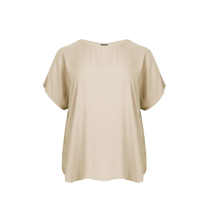 Top met ronde hals dames Mat Fashion