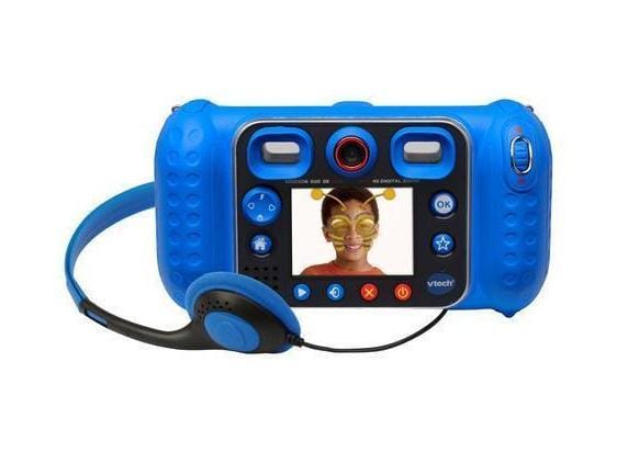VTech KidiZoom Duo DX Camera - 10-in-1 Interactieve Speelgoedcamera - Kindercamera - Van 4 tot 10 Jaar - Blauw