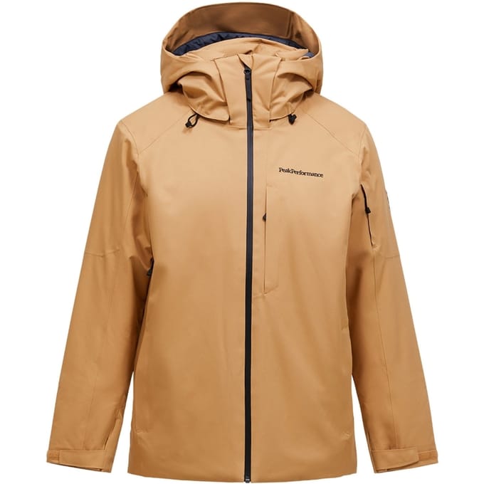 Peak Performance Maroon Insulated Jas Beige S Man