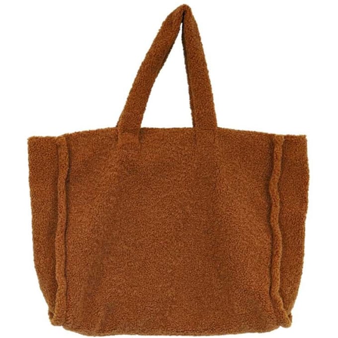 Unique Living tas rosie 48x39x13cm leather brown