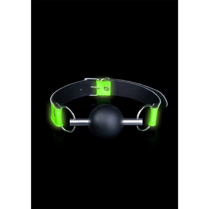 Glow in the Dark Ball Gag - Siliconen