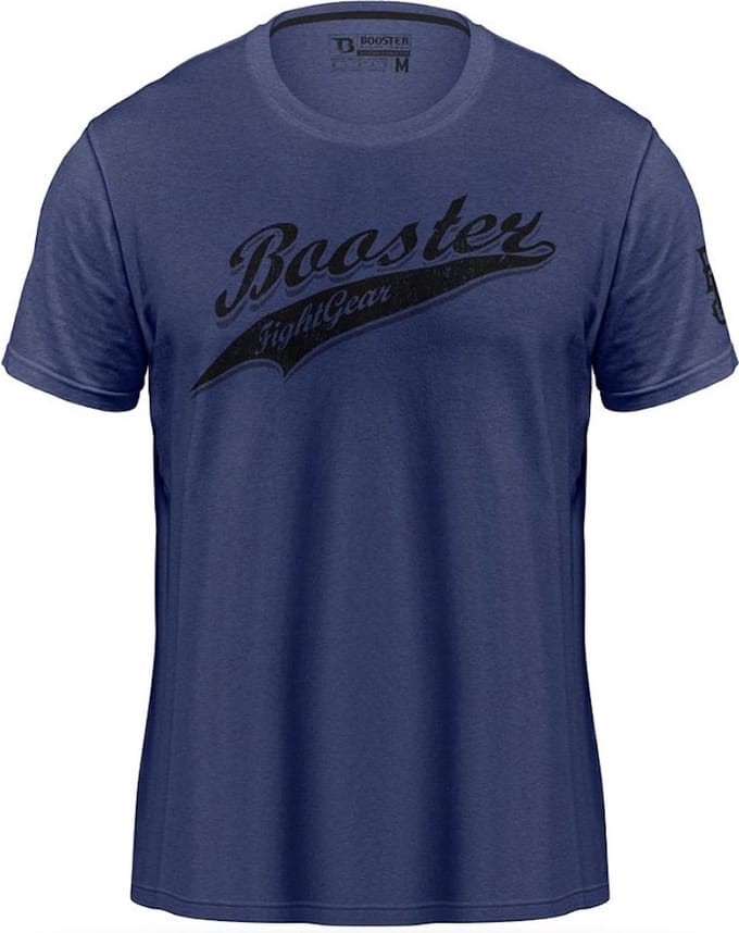 Booster Vintage Slugger T Shirt Blauw - S