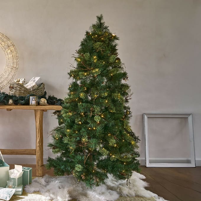 LOBERON Ledkerstboom Yundra groen