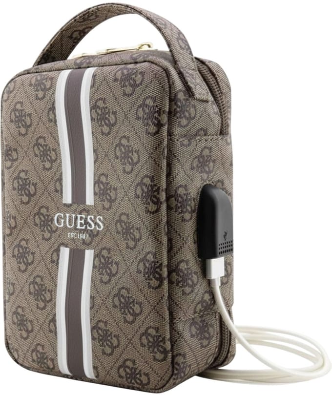 GUESS, USB reistas Stripe 4G model, Bruin