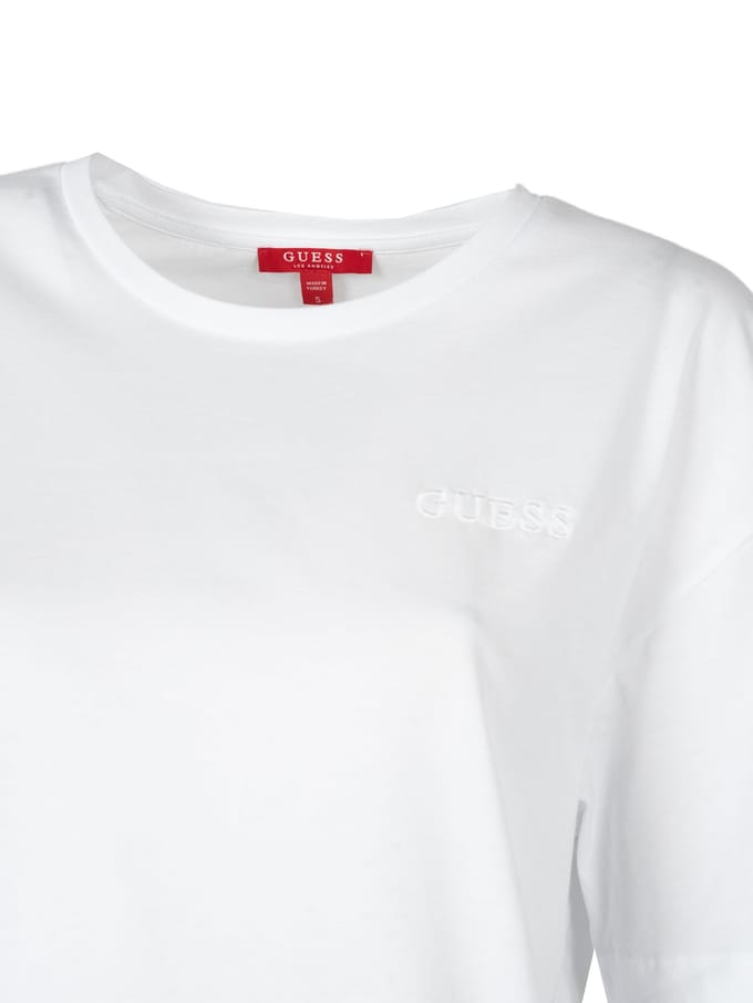 Guess T-Shirt Noley Vrouw Wit