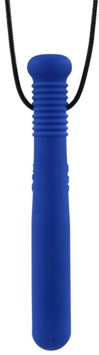 ARK Therapeutic kauwketting speelgoed baseball bat donkerblauw.