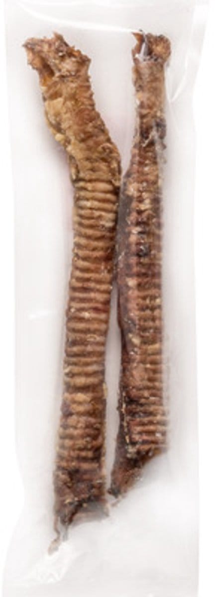 Landman Runderluchtpijp (2st) - 35cm - Hondensnacks - Hondenbot - Kauwstaaf hond