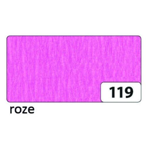 Crêpepapier folia 50x250cm 10vel 119 lichtroze