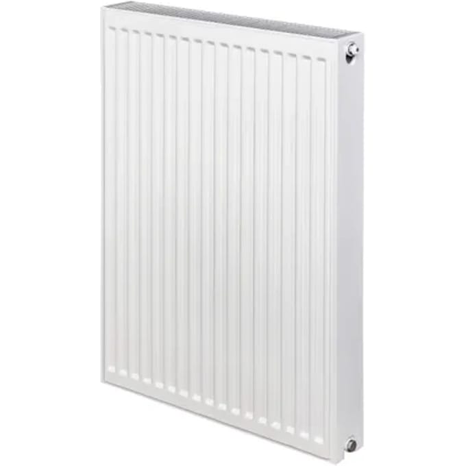 Sanivesk Paneelradiator Imago Duo 80x90cm - Wit - 6 Aansluitingen - 1839w