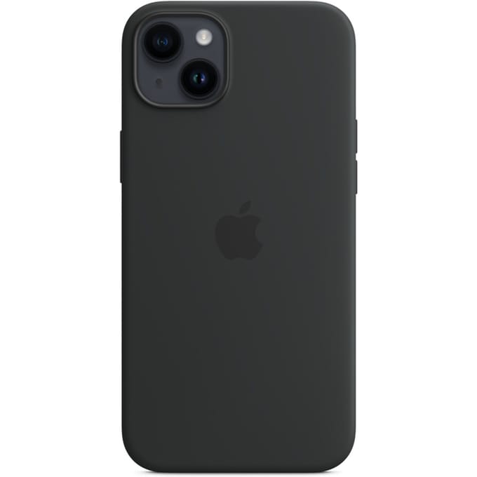 Silicone Backcover MagSafe voor de Apple iPhone 14 Plus - Midnight