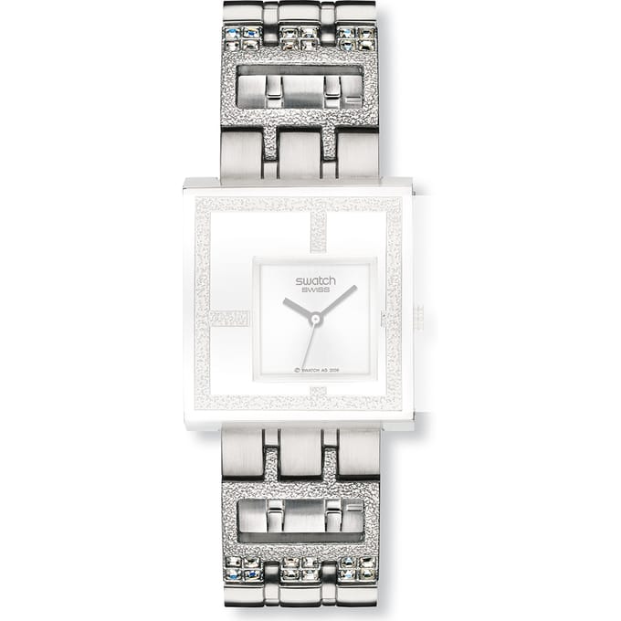 Swatch Irony - Lady Square - YU AYUS100G YUS100G Mirror Time band