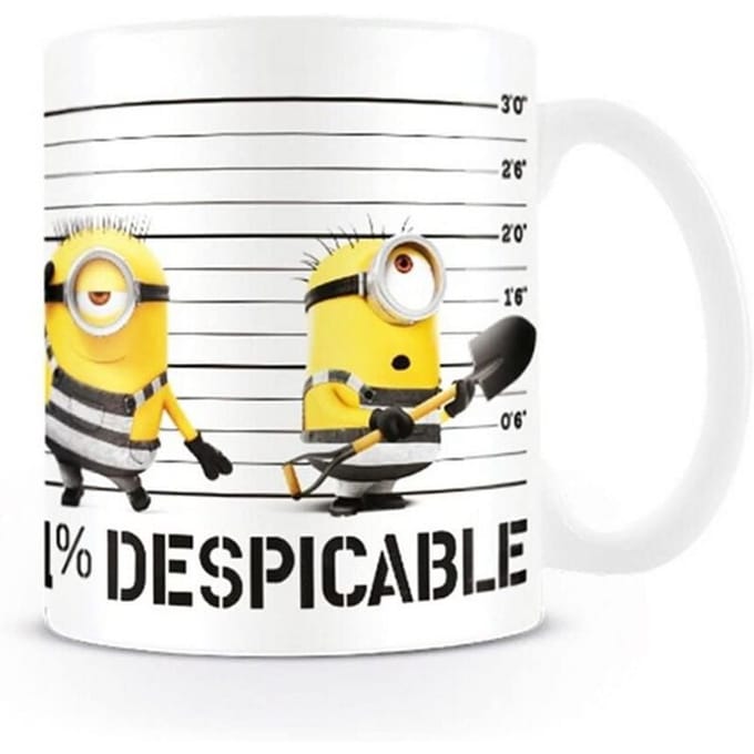 Despicable Me 3 - Line Up mok "99% Adorable 1% Despicable".