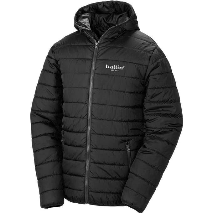 Ballin Est. 2013 - Heren Jas zomer Padded Jacket - Zwart - Maat M