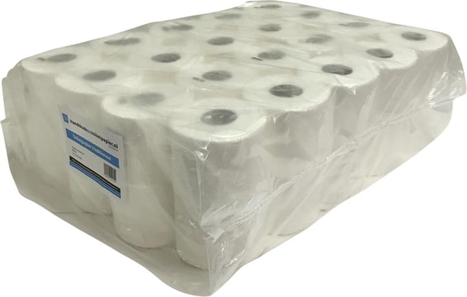 Toiletpapier recycled tissue 2-laags 40 rollen