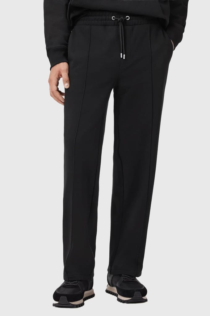 AllSaints Milo Sweatpant Jet Black Größe: XL | Jogginghosen Outlet | Herren | Schwarz