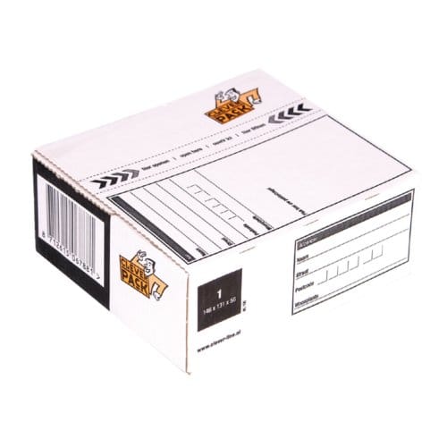 Postpakketbox 1 cleverpack 146 x 131 x 56 mm - 5 stuks