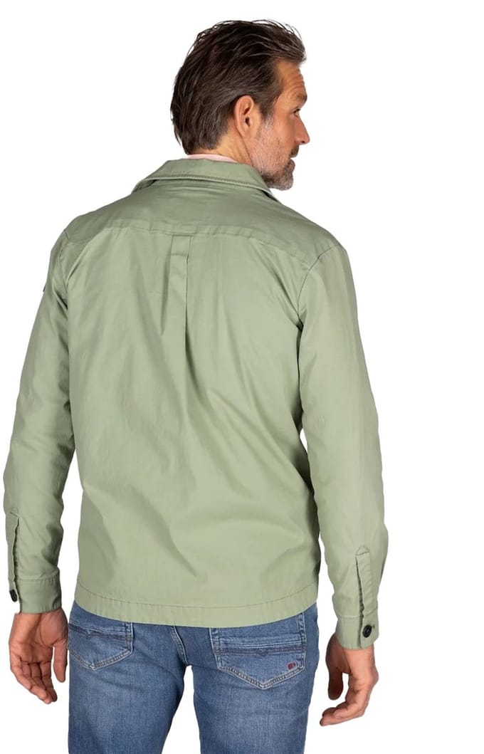 New Zealand overshirt effen lichtgroen