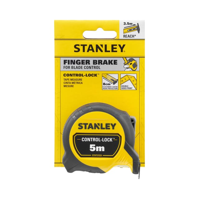 STANLEY Rolbandmaat CONTROL 5M X 25MM TAPE - STHT37231-0