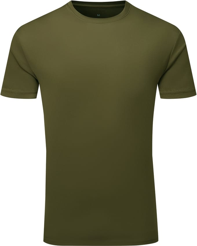 TriDri Men´s Textured Recycled T-Shirt TR503 - OLIVE - 5XL