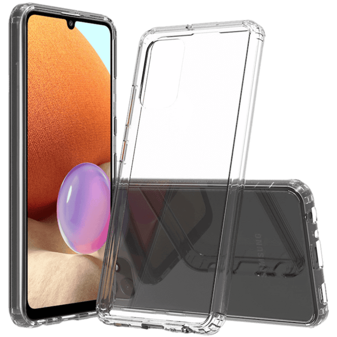 CaseBody Samsung Galaxy A32 4G Clear Guard Hoesje Transparant