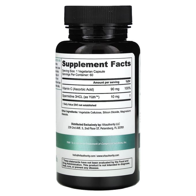 Jeugd, Premium Anti-Aging Mix met Vitamine C, 60 Plantaardige Capsules