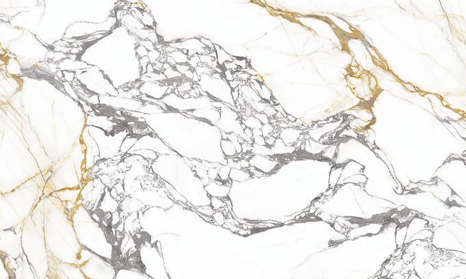 Zelfklevende vloerbedekking - WIT MARMER - Antislip beschermlaag op rol - 60x100cm