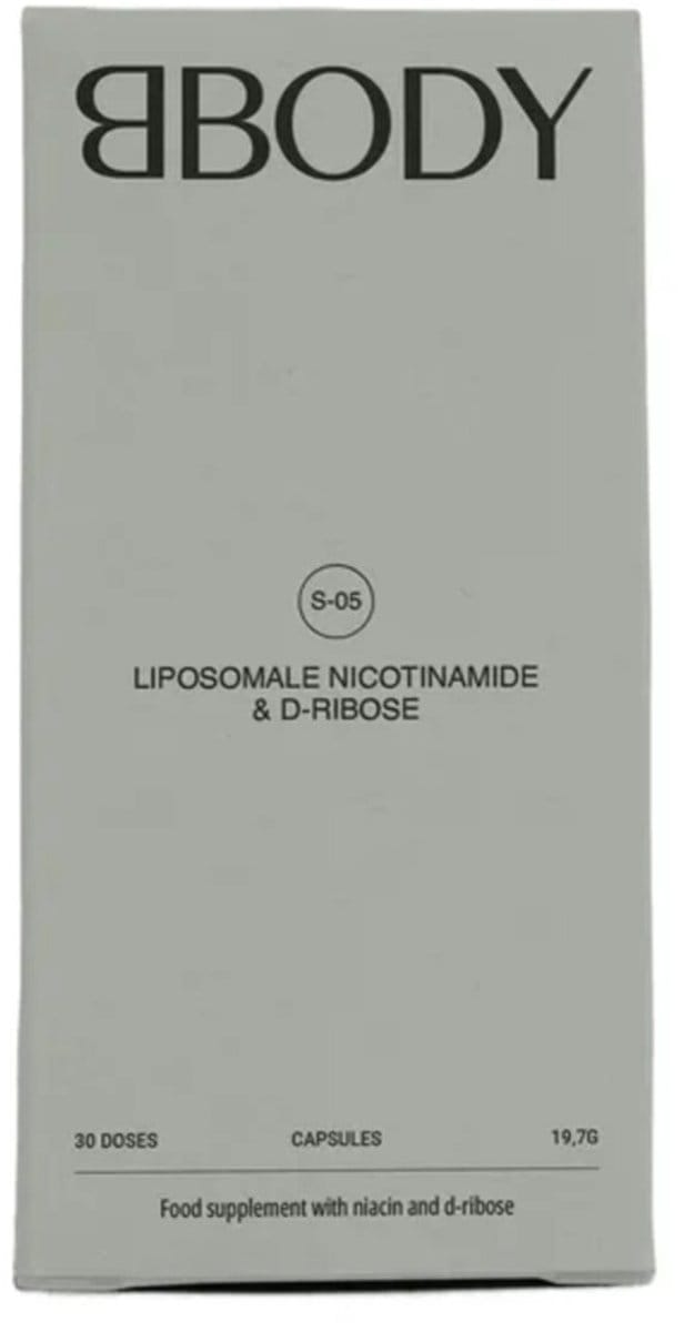 BBODY Liposomale Nicotinamide + D-Ribose - 30 capsules