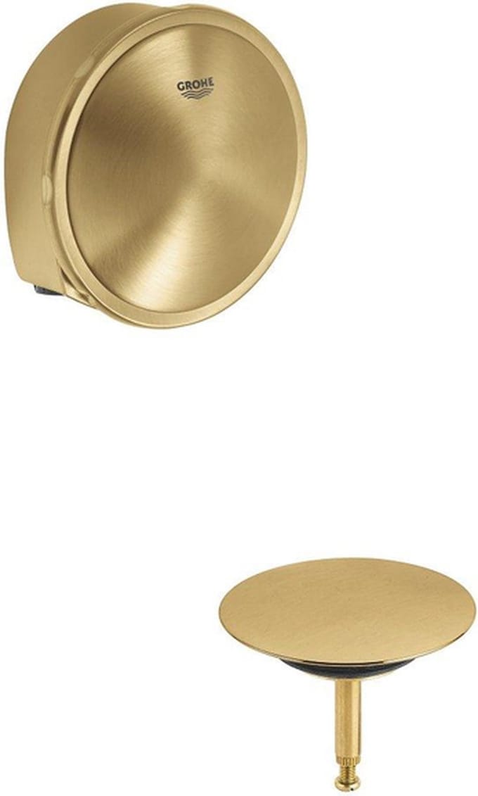 GROHE Talentofill Afdekset - voor badwaste - brushed cool sunrise